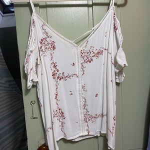 floral top from stitch fix!